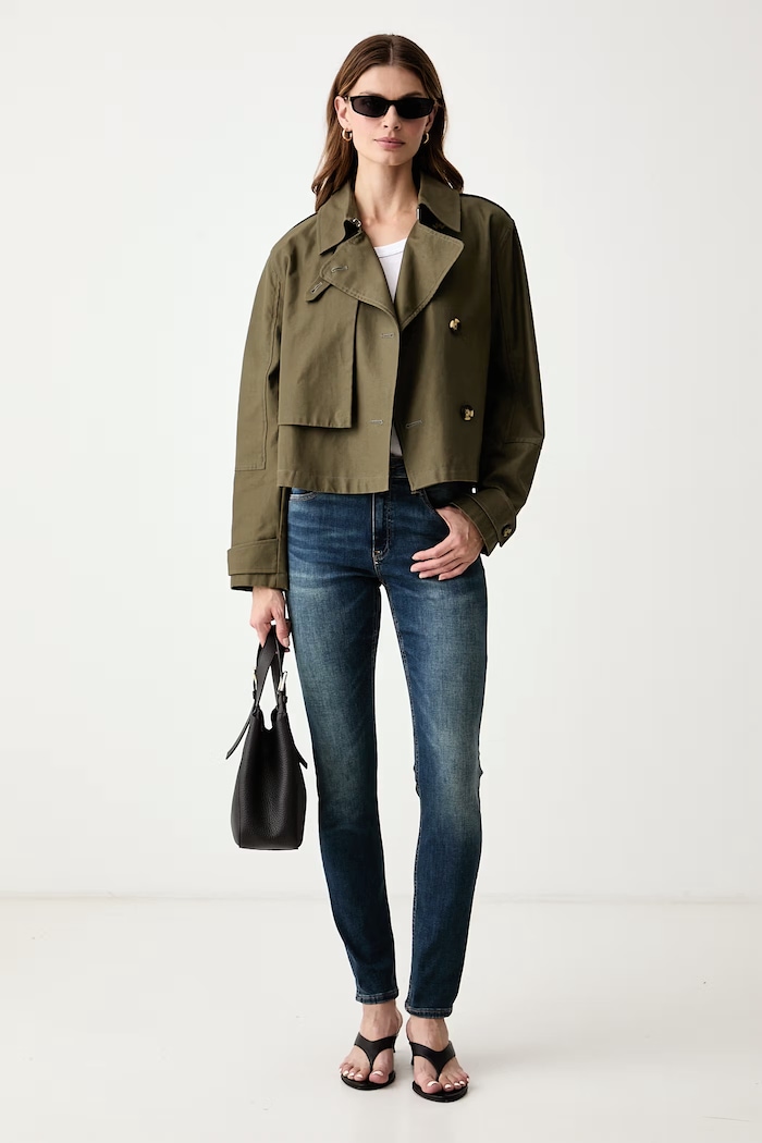 Tommy Hilfiger Rifle skinny dámske WW0WW45010 modrá SS26