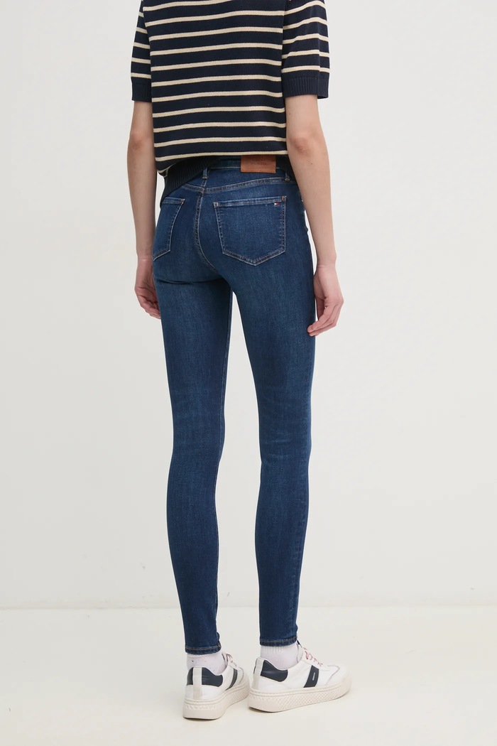 Ruházat Tommy Hilfiger farmer WW0WW45010 sötétkék