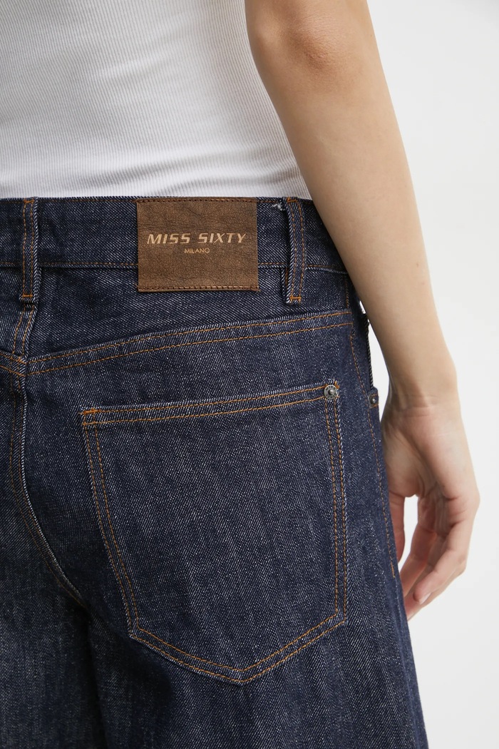 Miss Sixty jeansy 6L4JJ0820000 granatowy
