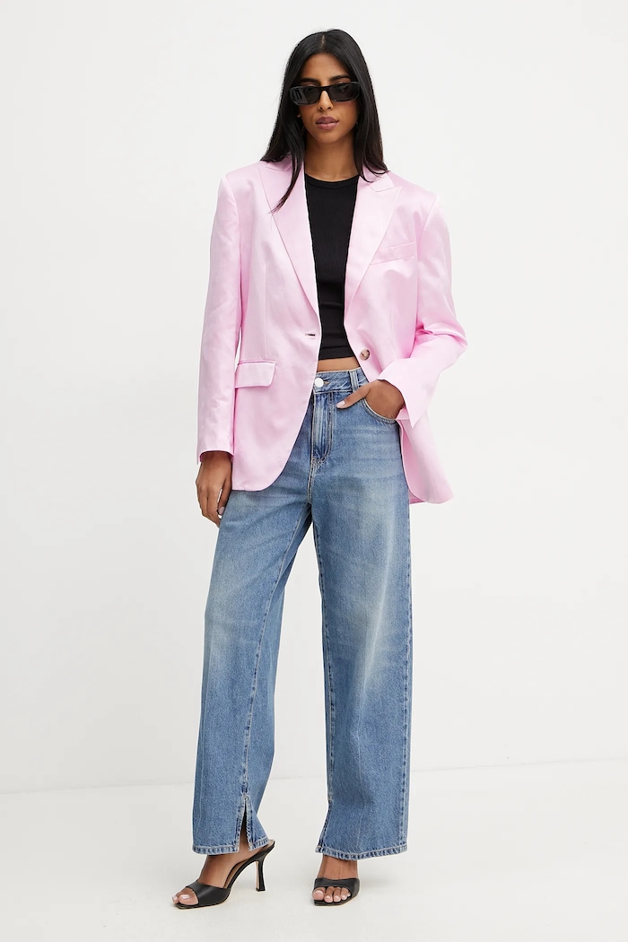 Pinko jeansy 104600.A2DY niebieski AA00