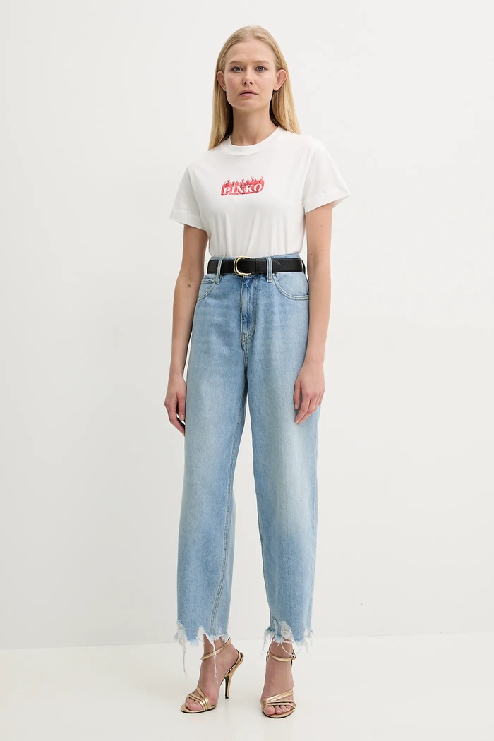 Τζιν παντελόνι Pinko 103857.A2E5 μπλε AA00