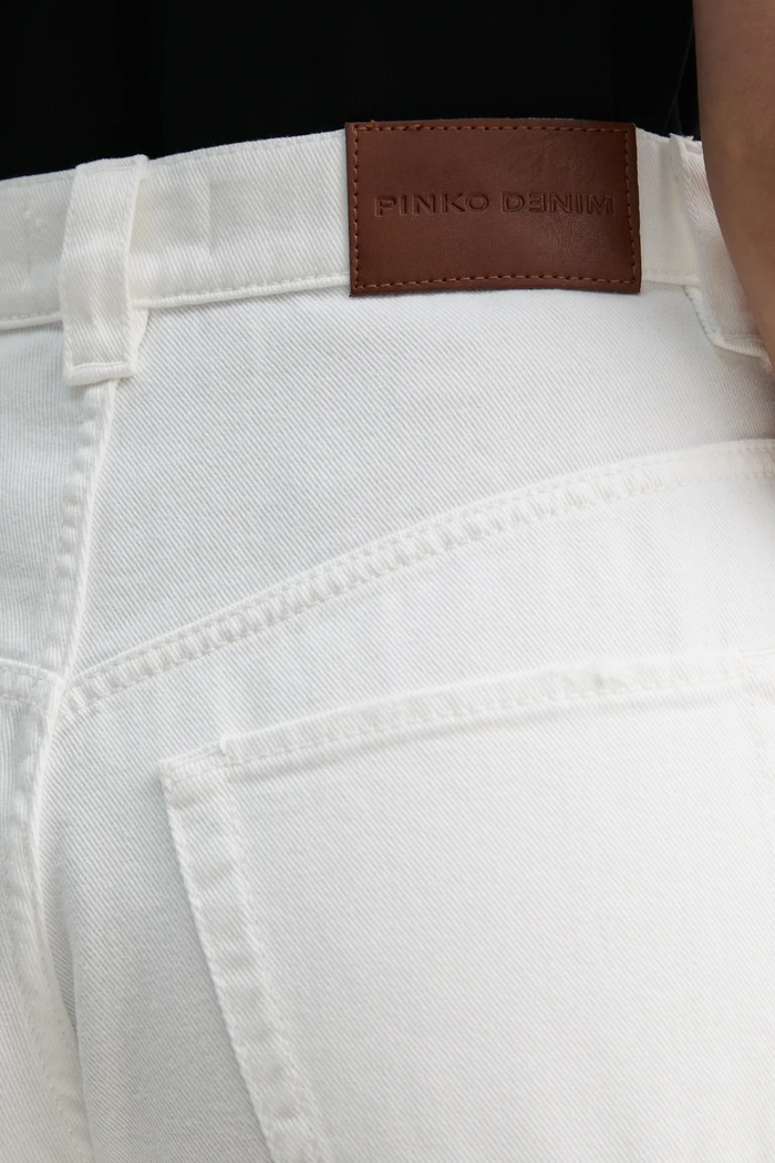 Jeansy Pinko 103180.A2HD beżowy