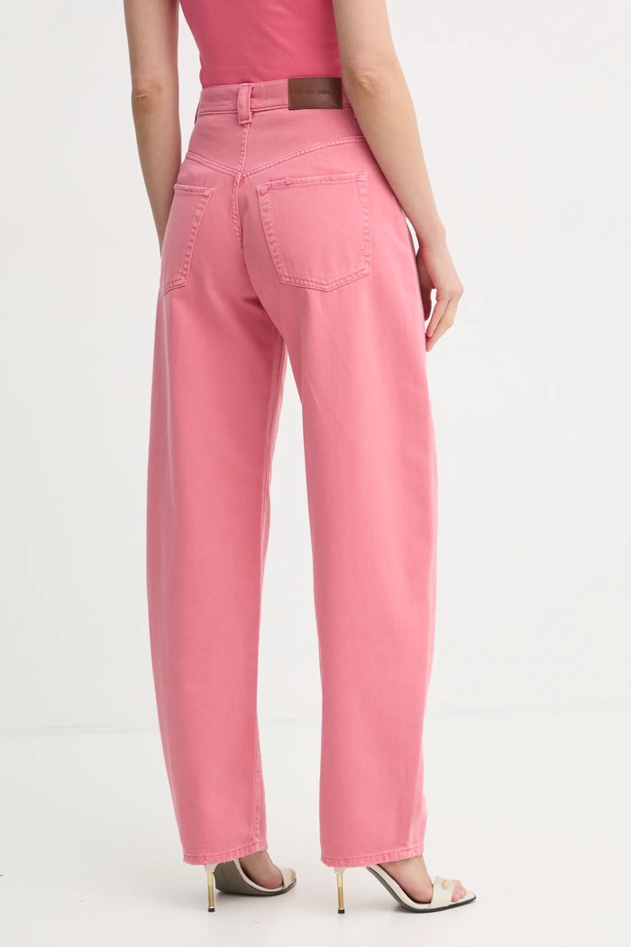 Odzież Pinko jeansy 103180.A2HD różowy