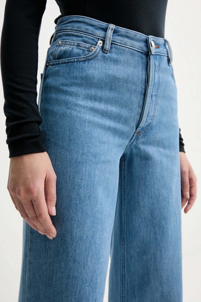 A.P.C. jeansi jean elisabeth albastru COHEQ.F09181