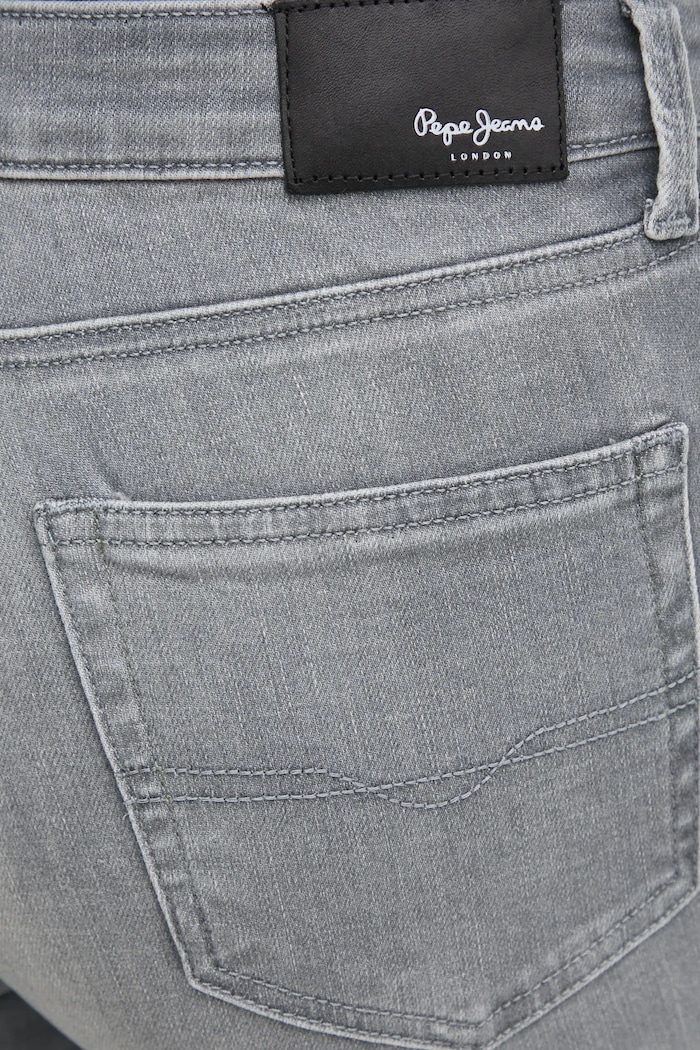 Pepe Jeans jeansy SKINNY JEANS MW REGENT szary PL204728UI8