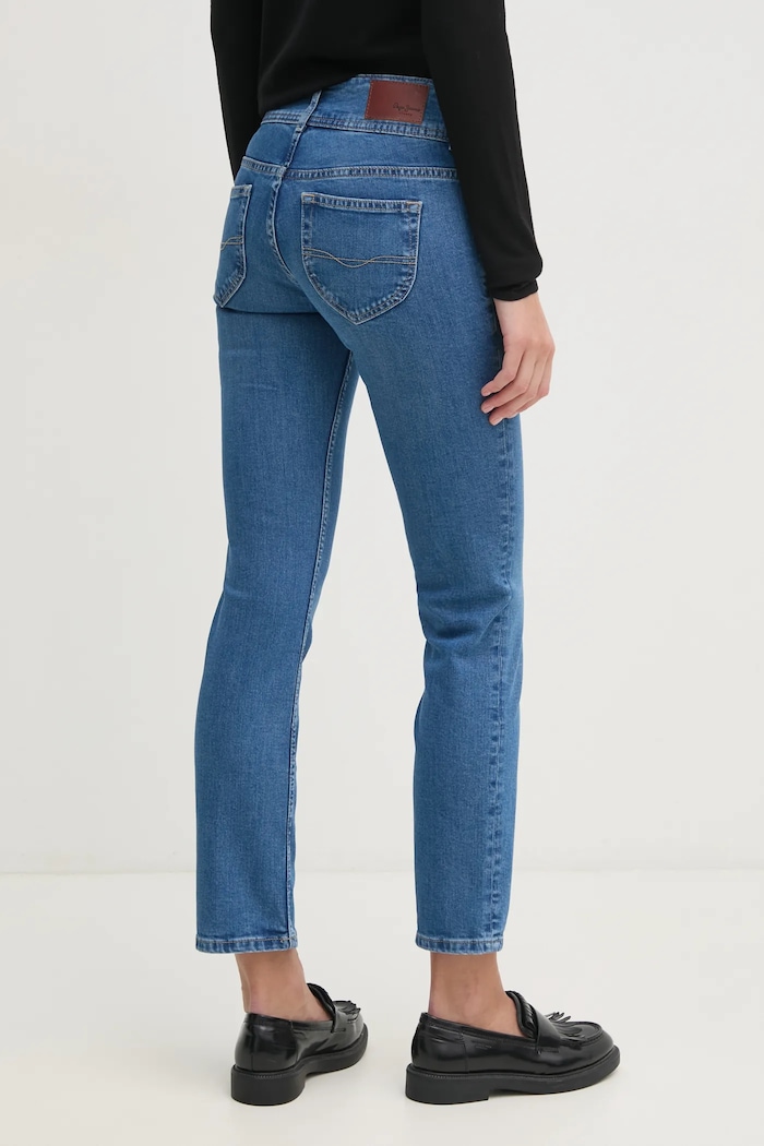 Odjeća Traperice Pepe Jeans SLIM JEANS LW VENUS PL204729NC3 plava