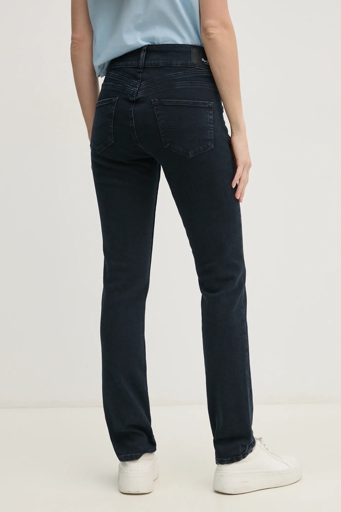 Odjeća Traperice Pepe Jeans SLIM JEANS MW GEN PL204735ED9 mornarsko plava