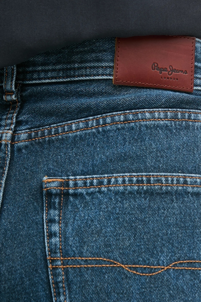 Džíny Pepe Jeans BARREL JEANS UHW ADDISON modrá PL204739EF2