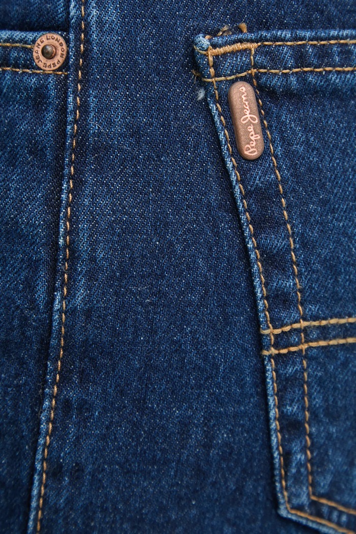 Pepe Jeans farmer STRAIGHT JEANS HW ROBYN sötétkék PL204901EF1