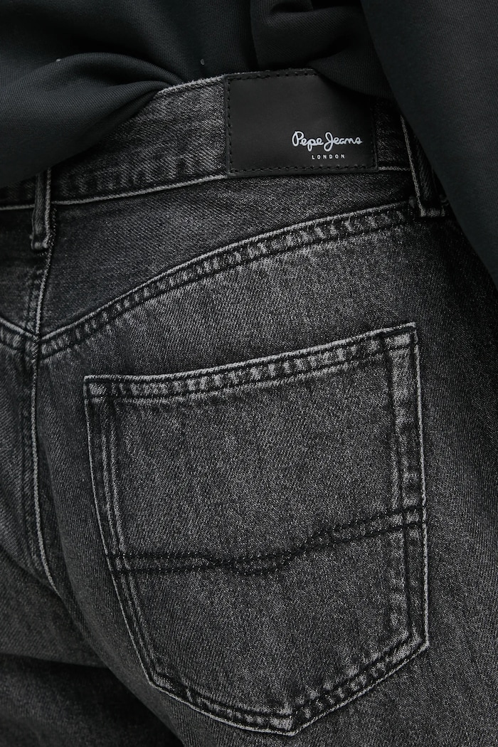 Traperice Pepe Jeans LOOSE ST JEANS LW NICKY siva PL204902XM8