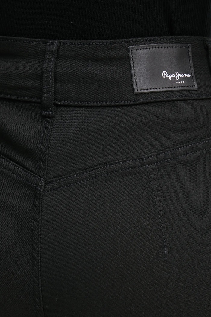 Pepe Jeans jeansy FLARE CONTOUR UHW czarny PL204905XM7