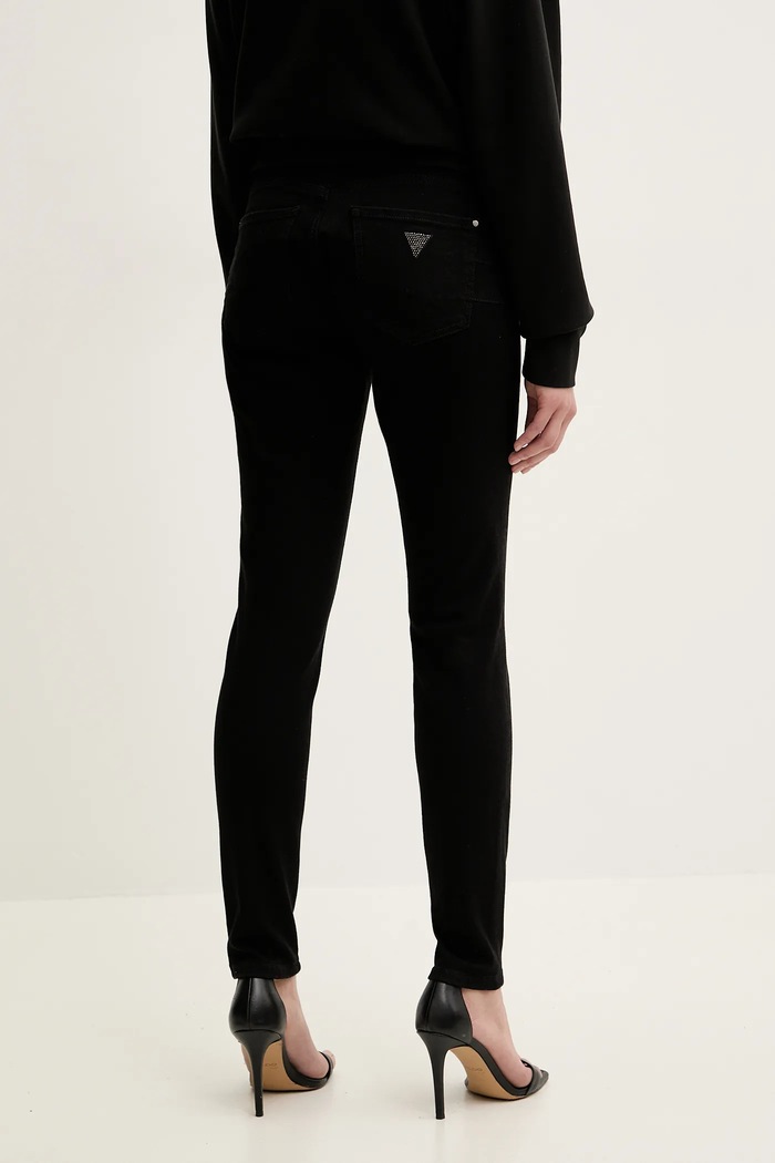 Odzież Guess jeansy W5RA34.D5LM1 czarny