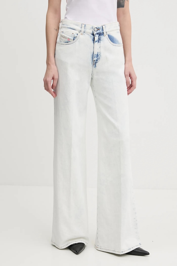 Diesel jeansy 1978 D-AKEMI L.32 TROUSERS niebieski A03624.09L33