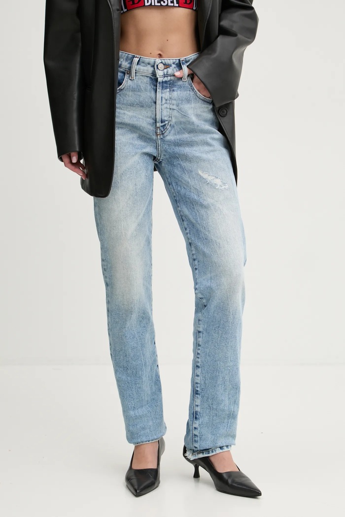 Diesel jeansy 1989 D-MINE L.32 TROUSERS niebieski A12337.09L31