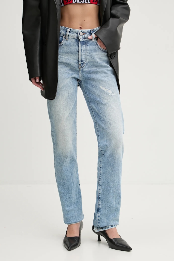 Diesel jeansy 1989 D-MINE L.32 TROUSERS niebieski A12337.09L31