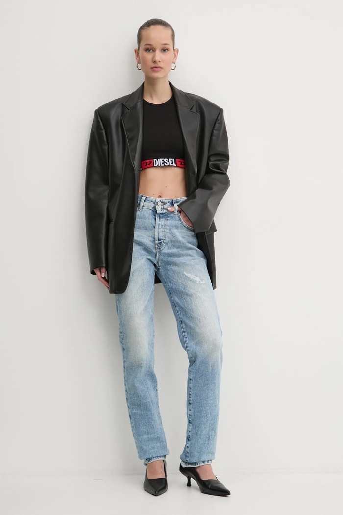 Diesel jeansy 1989 D-MINE L.32 TROUSERS A12337.09L31 niebieski SS25