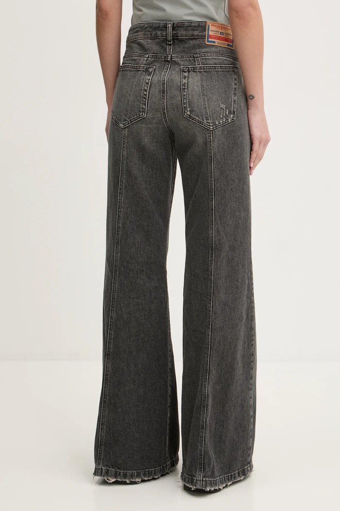 Oblečení Džíny Diesel D-AKII L.32 TROUSERS A12808.007Z2 šedá
