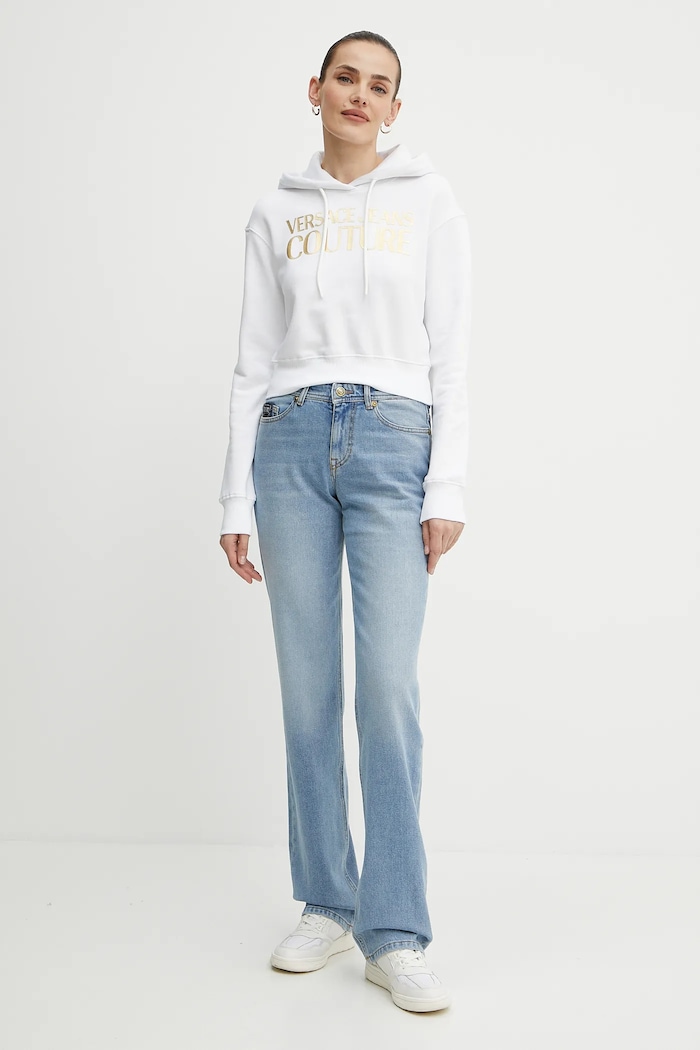 Versace Jeans Couture jeansy 78HAB5D8.DW009L01 niebieski SS25