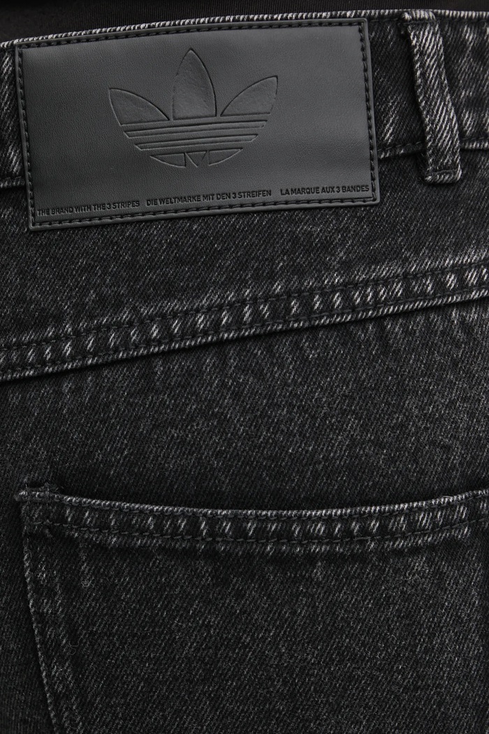 adidas Originals blugi din bumbac DENIM 3S PANT JD3109 negru