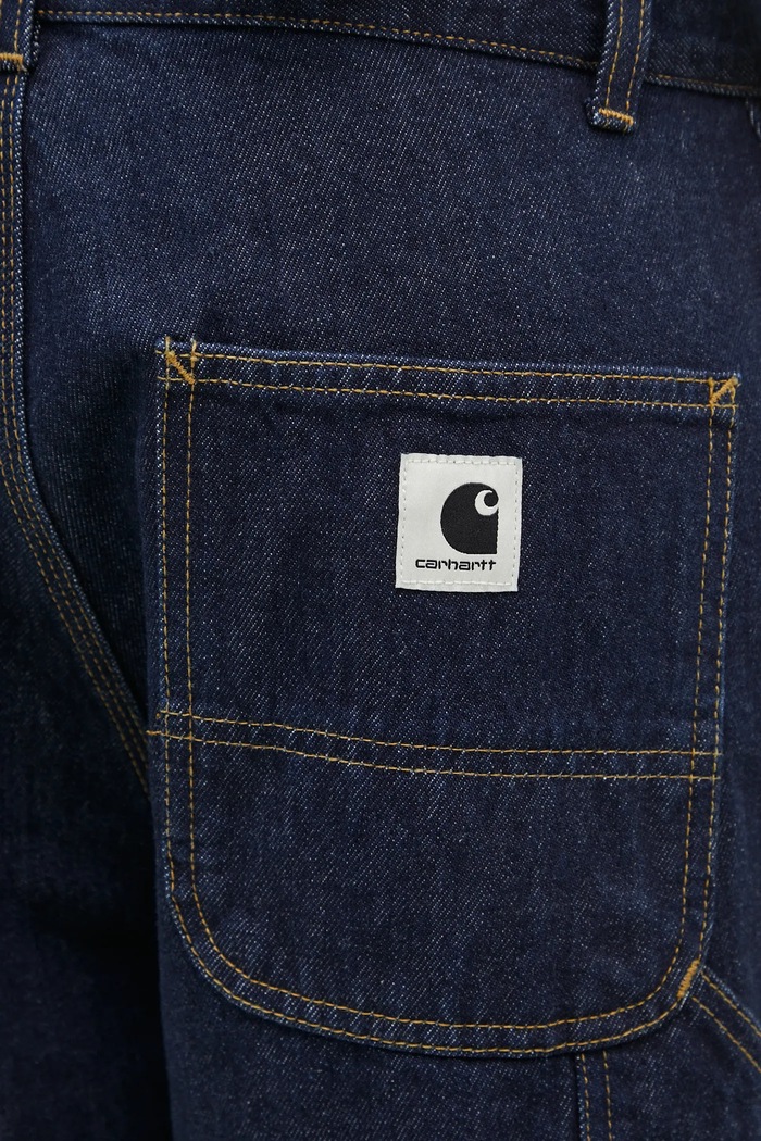 Τζιν παντελόνι Carhartt WIP Brandon Double Knee Pant μπλε I034635.102