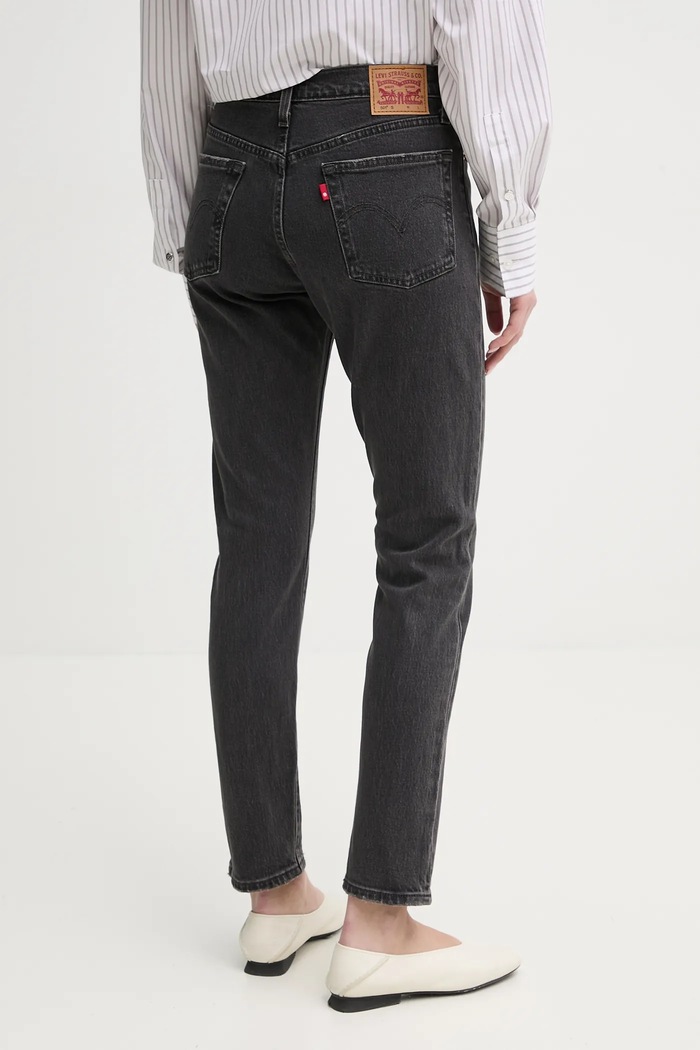 Odzież Levi's jeansy 501 SKINNY 29502 szary