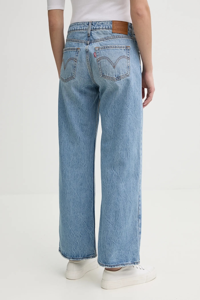 Odzież Levi's jeansy LOW LOOSE A5566 niebieski