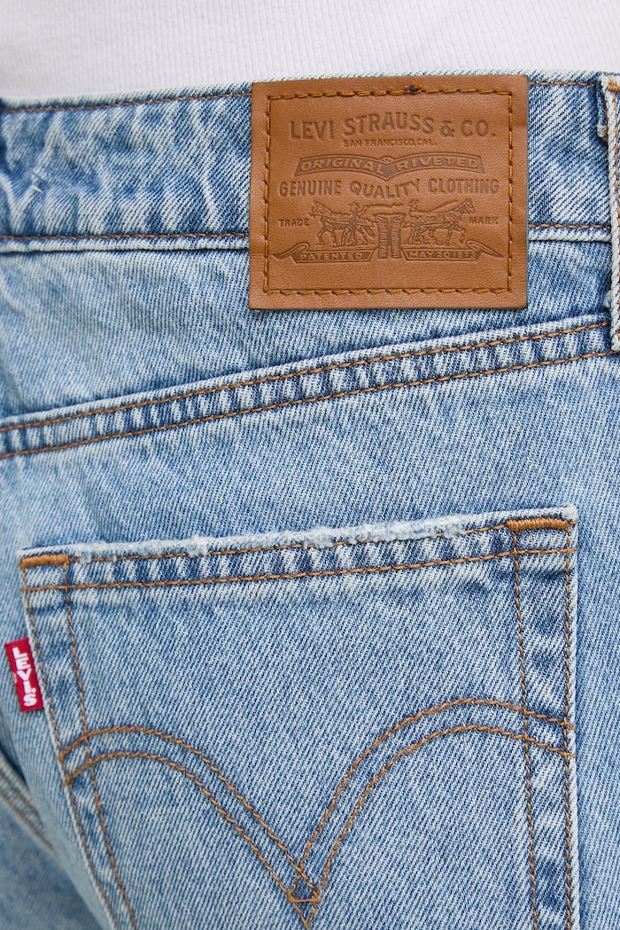 Levi's jeansy LOW LOOSE niebieski A5566