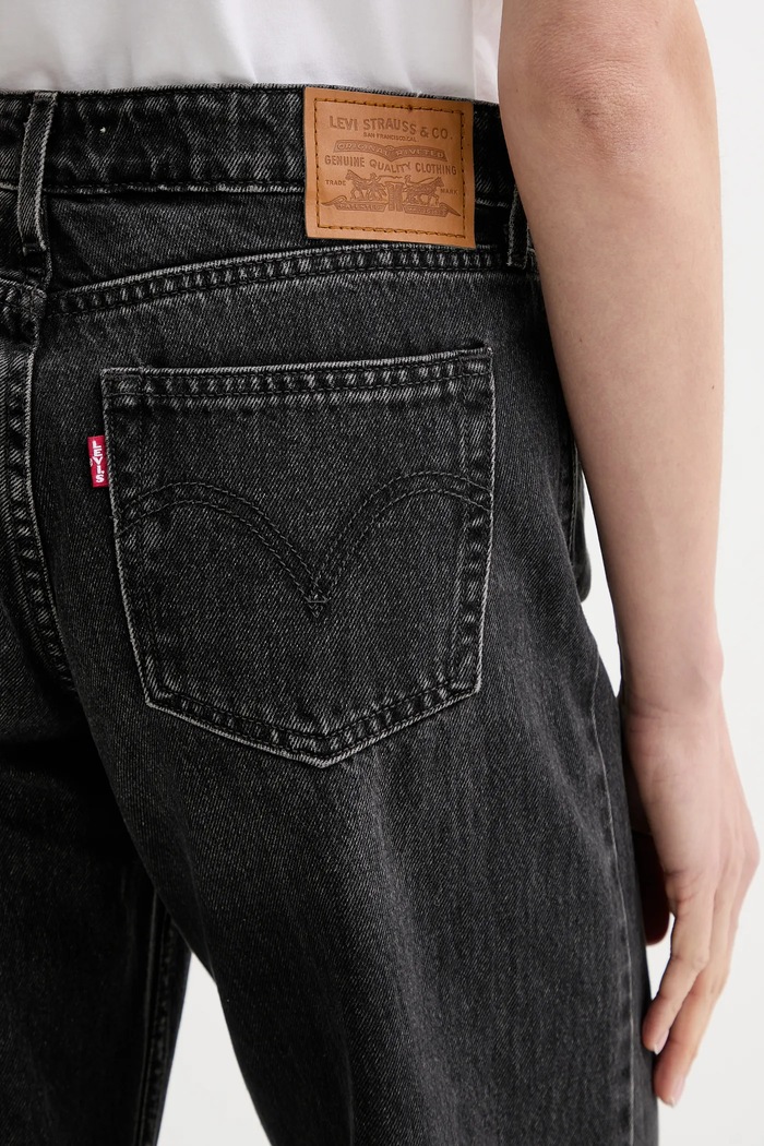 Rifle Levi's LOW LOOSE čierna A5566