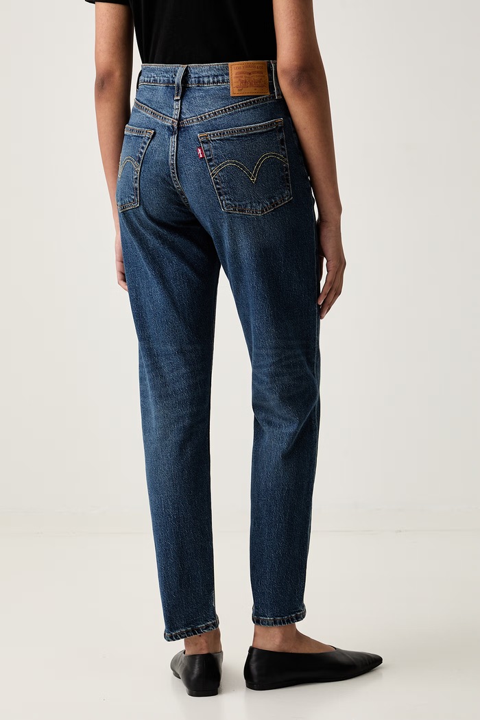Oblečenie Levi's rifle dámske 501® CROP LIGHTWEIGHT A8746 modrá