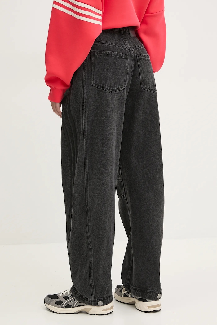 Oblečenie Rifle adidas Originals DENIM BN PANT JX9213 sivá