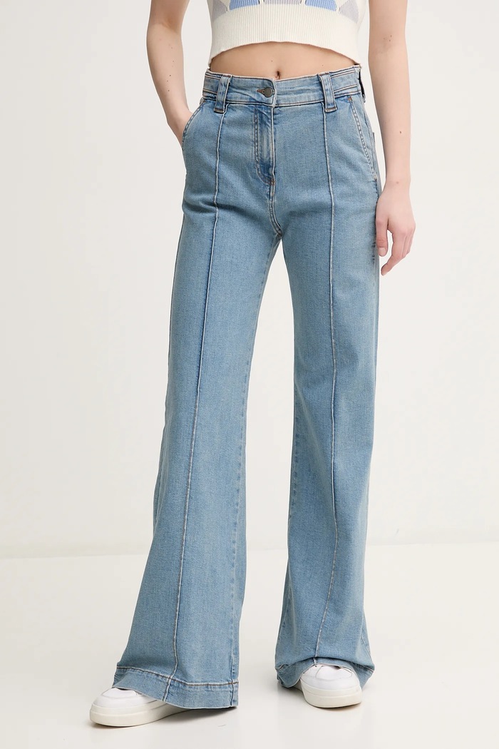 United Colors of Benetton jeansy niebieski 4W8CDE02F