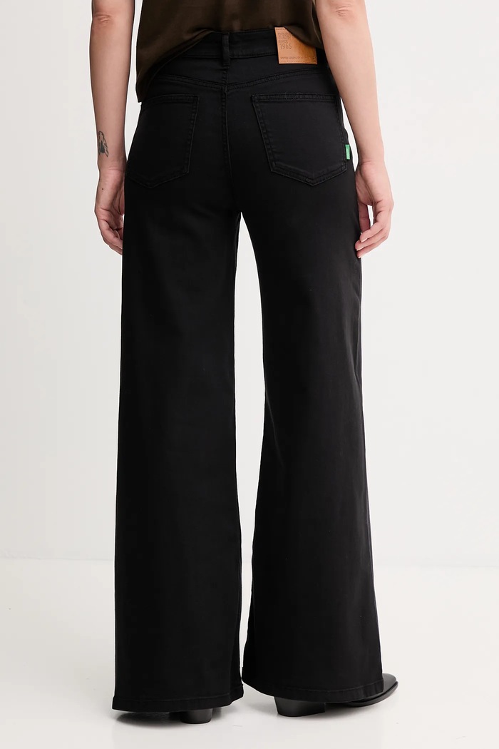 Odzież United Colors of Benetton jeansy 4WDDDE029 czarny