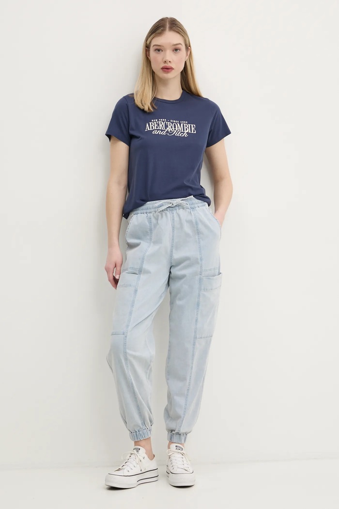 Desigual jeansy GEORGIA 25SWDD42 niebieski SS25