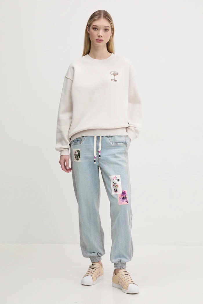 Спортен панталон Desigual MINNIE 25SWDD72 син SS25