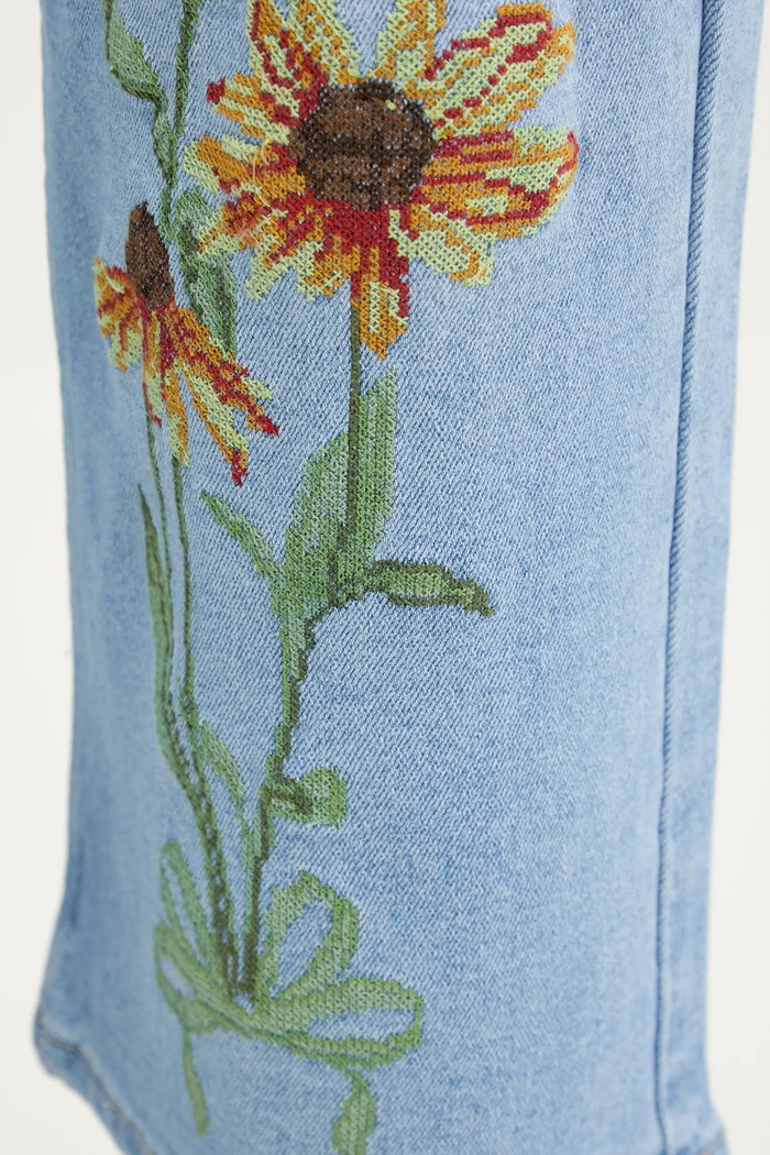 Desigual jeansi OHIO albastru 25SWDD14