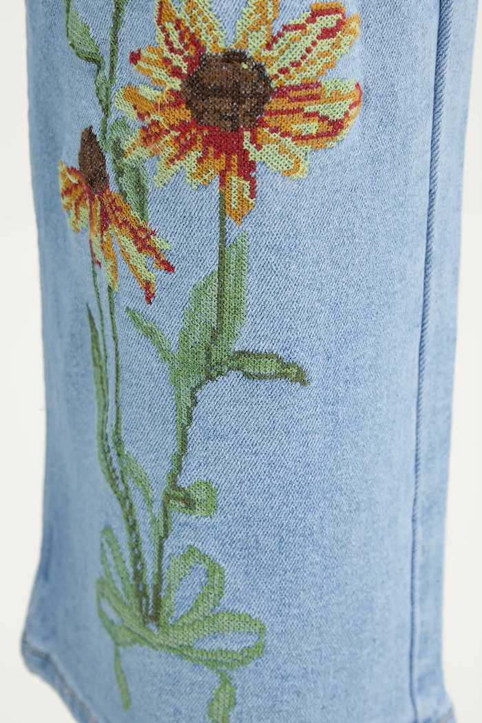 Desigual jeansi OHIO albastru 25SWDD14