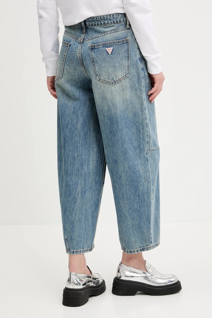 Odzież Guess Originals jeansy W5RG69.D4XY0 niebieski