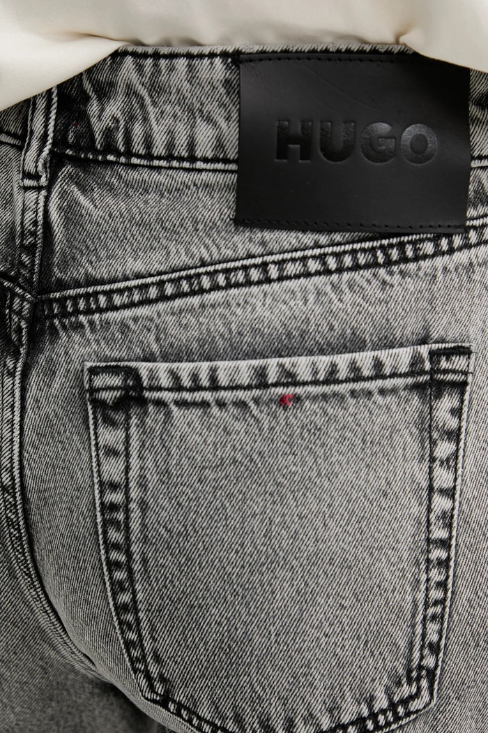 Džíny HUGO 50539781 šedá