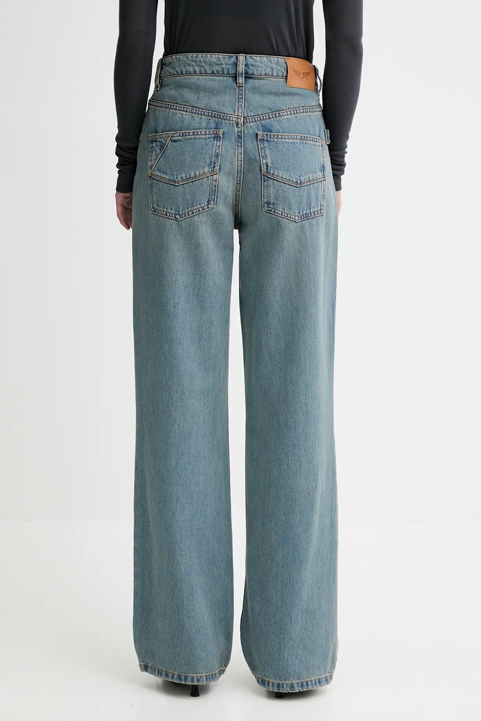 Odzież ZADIG&VOLTAIRE jeansy WWJE01265.409 niebieski