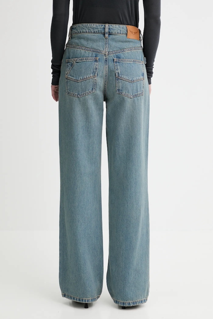Odzież ZADIG&VOLTAIRE jeansy WWJE01265.409 niebieski