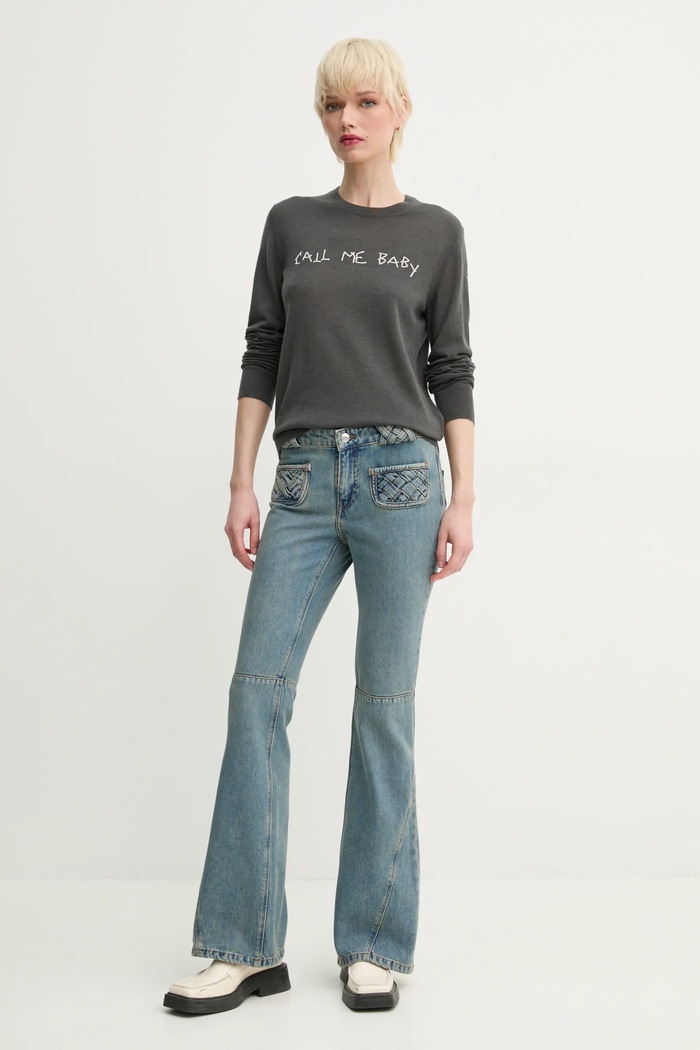 Дънки ZADIG&VOLTAIRE WWJE01285.409 син SS25