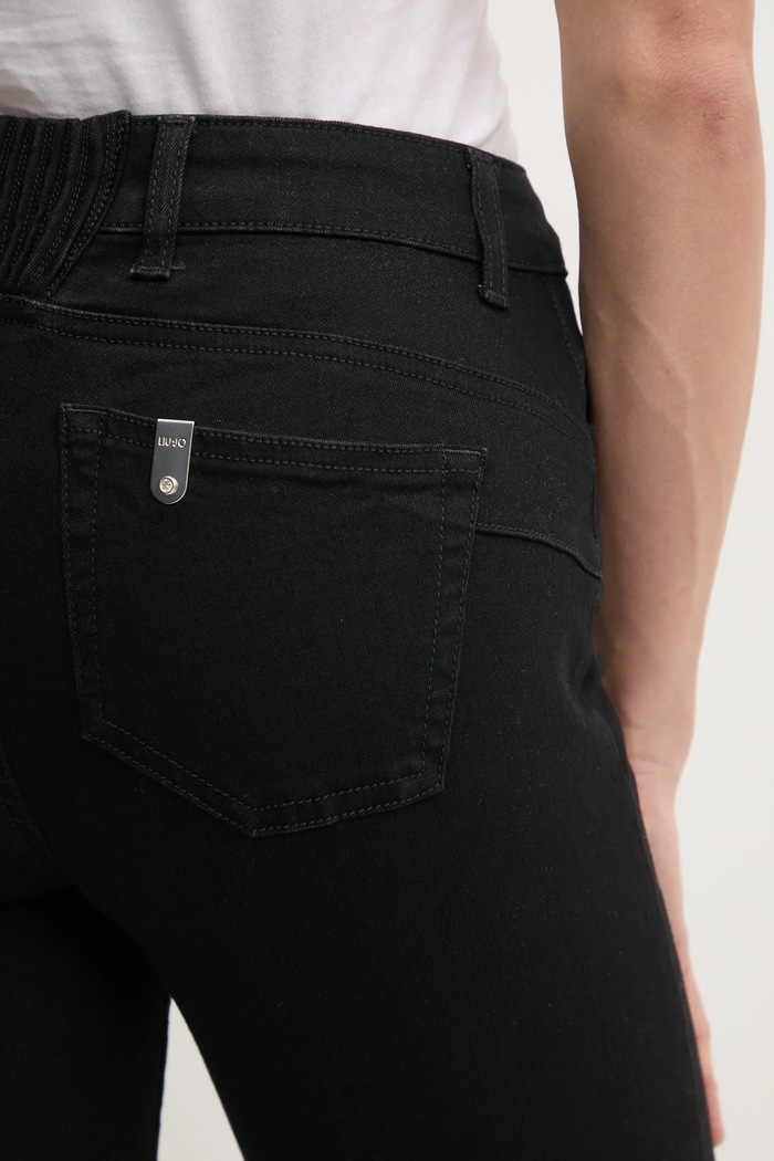Liu Jo jeansy czarny UA5058.DS015