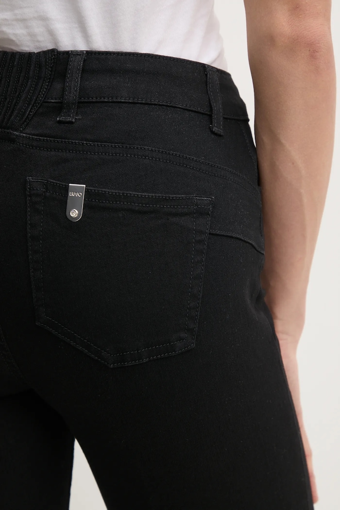 Liu Jo jeansy czarny UA5058.DS015