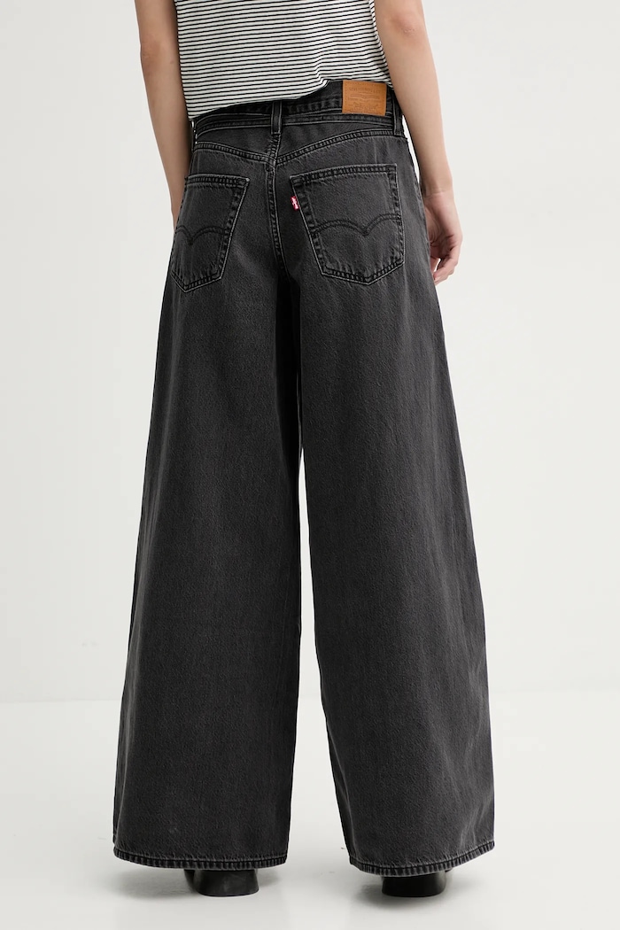 Ρούχα Τζιν παντελόνι Levi's XL SUPERWIDE 001T3 γκρί