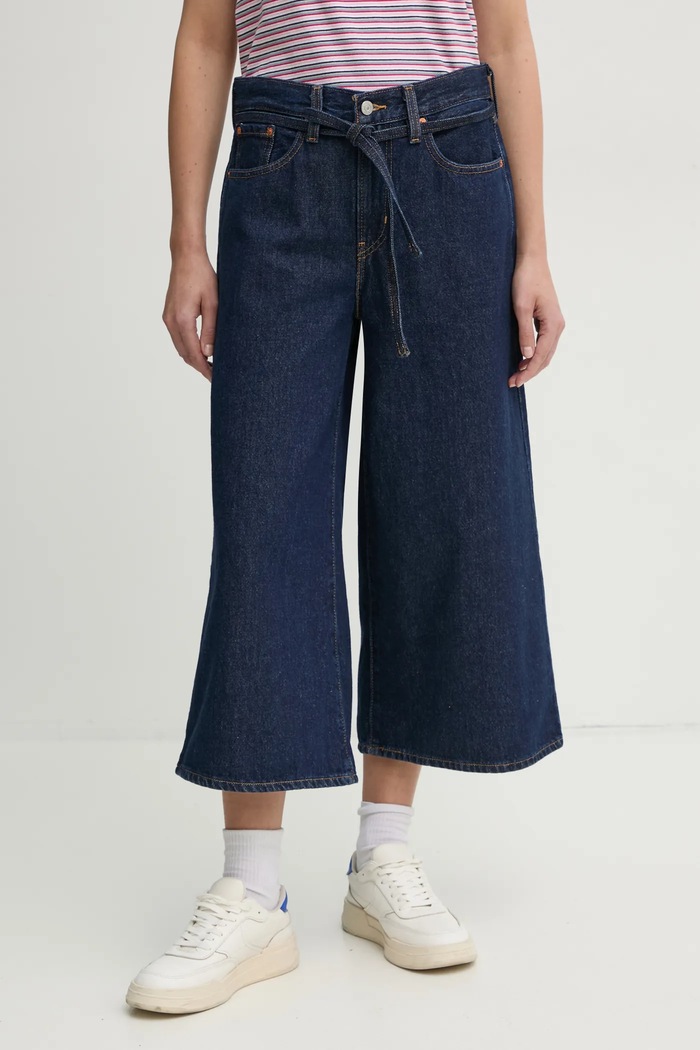 Дънки Levi's XL CULOTTE тъмносин 001V1