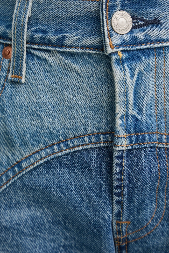Bavlnené rifle Levi's 501 90s WESTERN modrá 001V3
