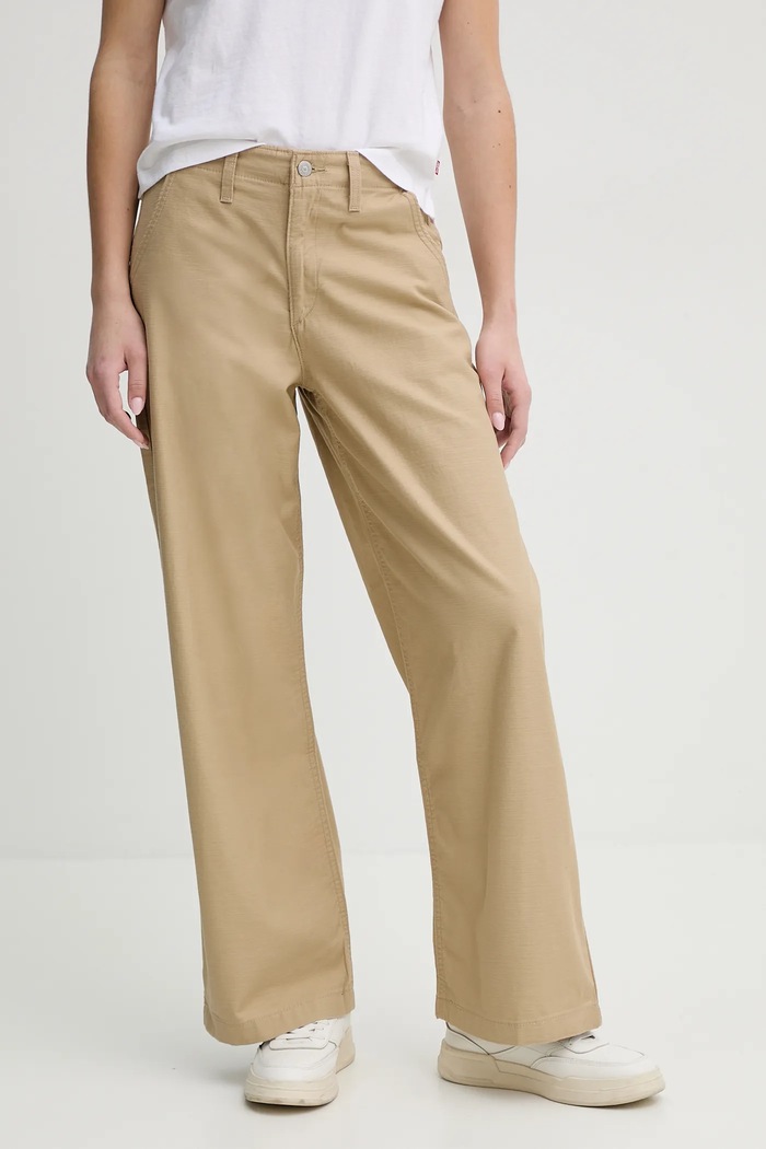 Džíny Levi's 90s STRAIGHT béžová 001VV