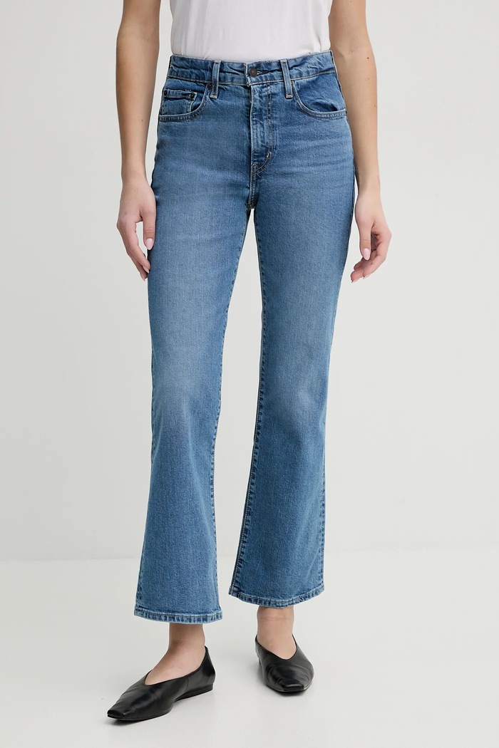 Džíny Levi's 725 AUTHENTIC KICK BOOT modrá 001W1