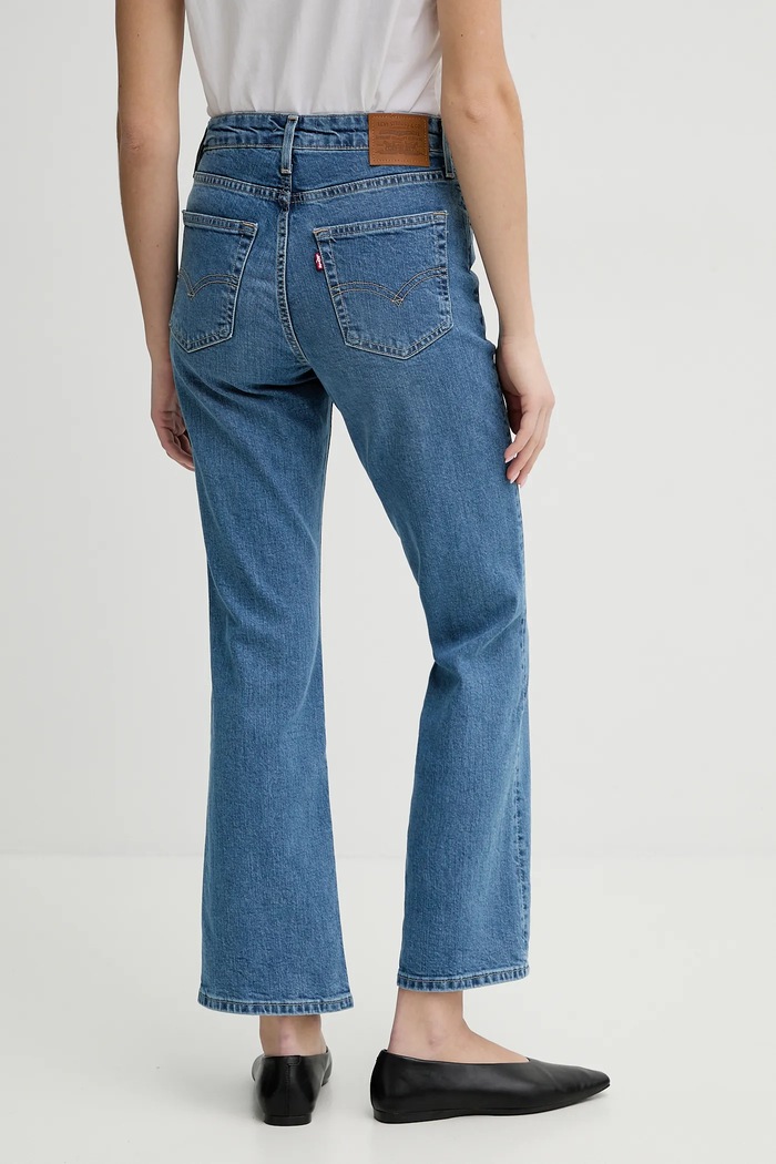 Oblečení Džíny Levi's 725 AUTHENTIC KICK BOOT 001W1 modrá
