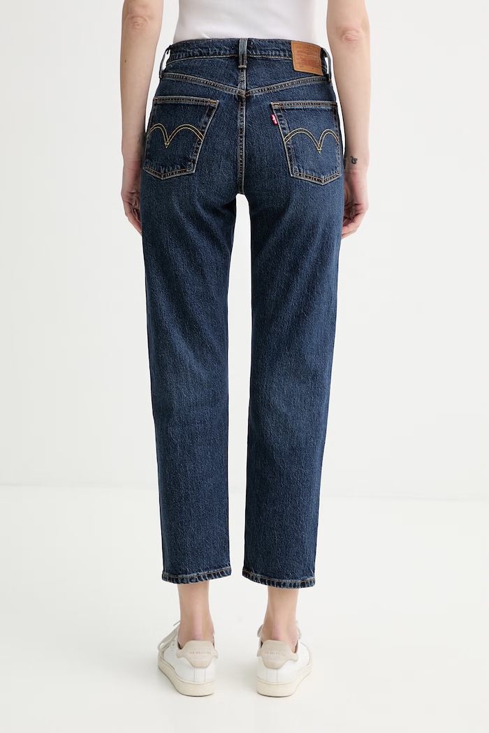Îmbrăcăminte Levi's jeans 501 CROP 36200 albastru